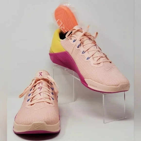 Nike Metcon 5 Womens Size 14 Washed Coral Pink Gold Training AO2982-668 New - Picture 3 of 12